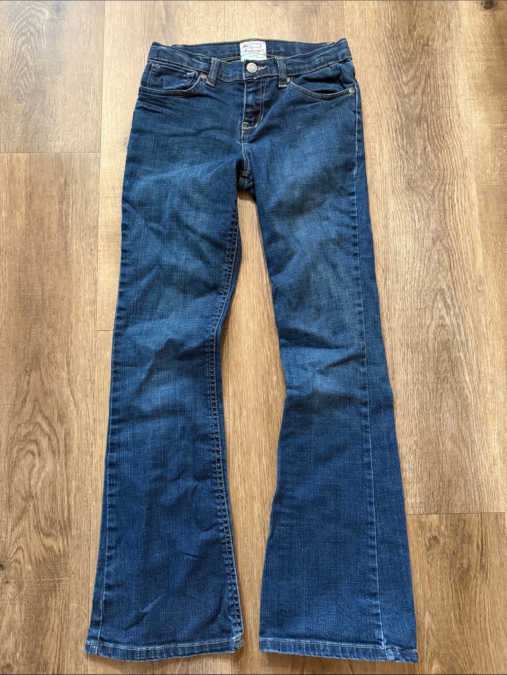 Old Navy The Girlfriend Classic Rise Flate Jeans Size 12 Slim
